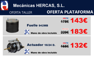 Promoción fuelles y actuadores