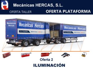 Oferta iluminación para semirremolques