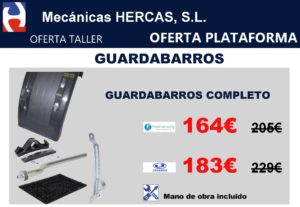 Promoción guardabarros