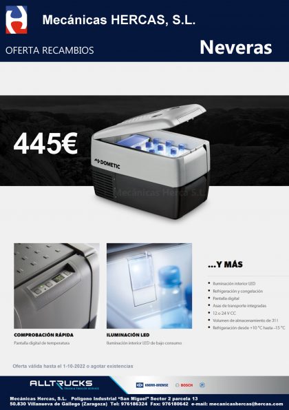 Promoción neveras portátiles