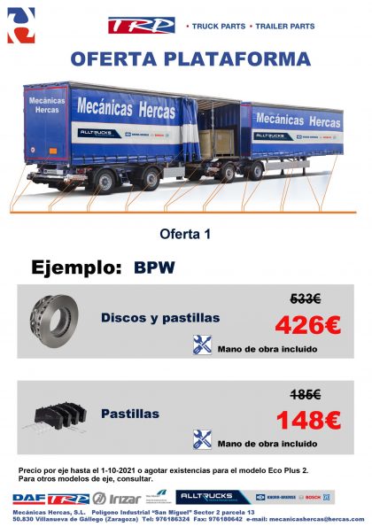 Promoción ejes BPW